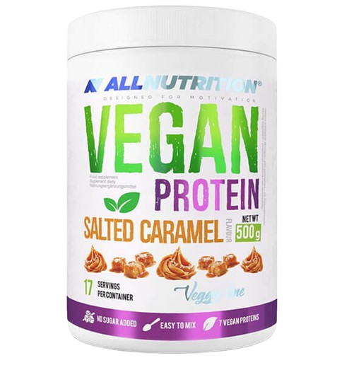 Veganiški baltymų milteliai ALL NUTRITION 500 G.