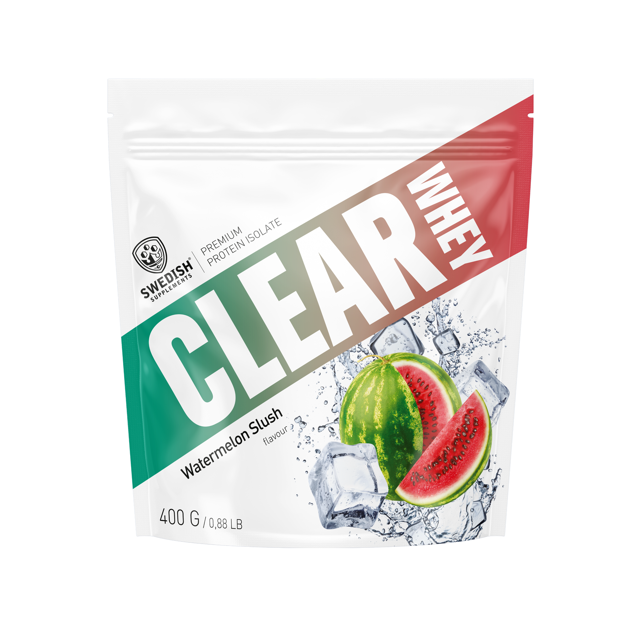 Clear Whey Watermelon Slush 400 g – Swedish Supplements