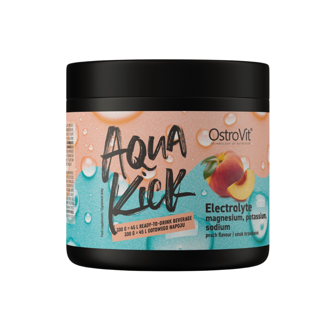 Ostrovit Aqua Kick elektrolitai 300 g.