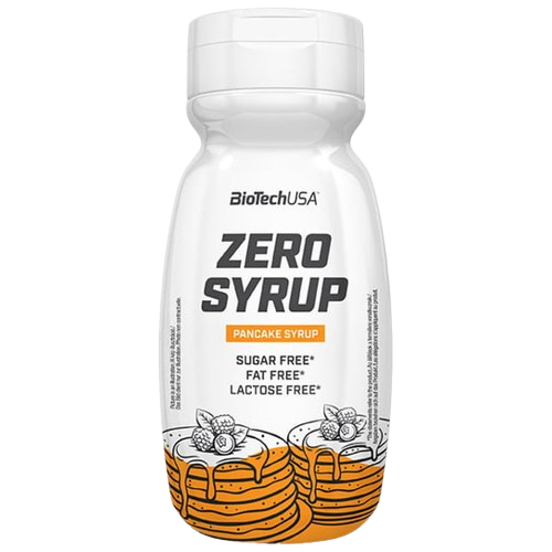 Klevų sirupas su mažai kalorijų BioTech Zero Syrup 320 ml