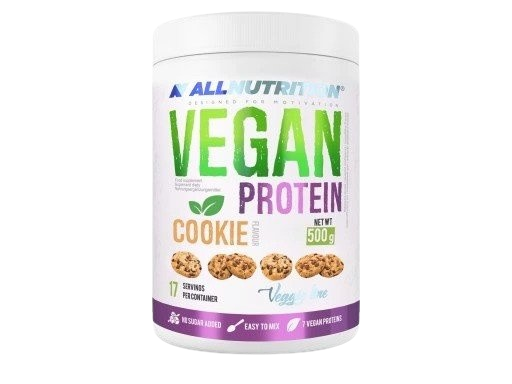 Veganiški baltymų milteliai ALL NUTRITION 500 G.