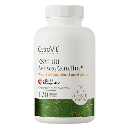 KSM-66 Ashwagandha® VEGE 120 caps - SUPLEMENTE