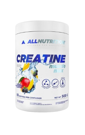 Kreatinas Muscle Max 500g Mango- blackberry skonio