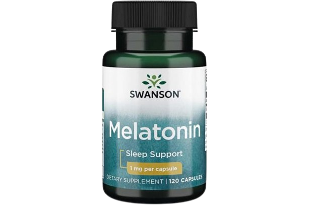 Swanson Melatonin 1mg 120 kap